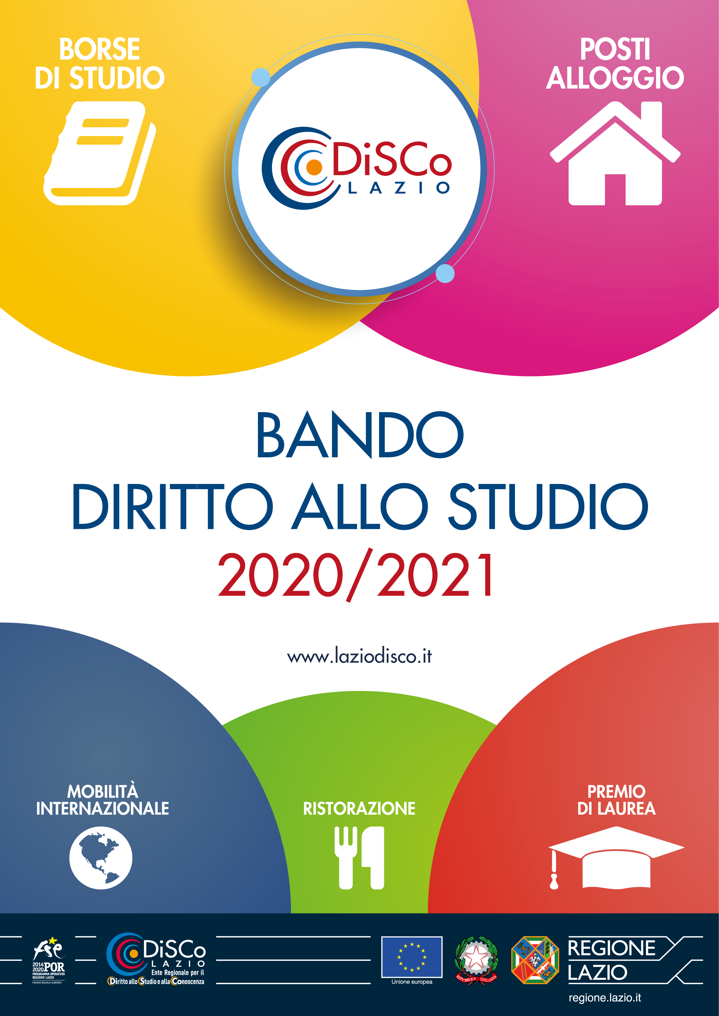 Bando Diritto allo Studio 2020/2021