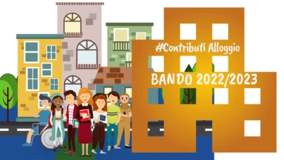 Copertina Bando Contributi Alloggio 2022/2023