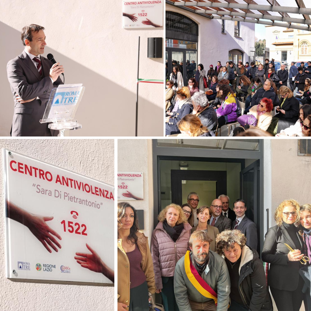 Inaugurazione  Centro Antiviolenza dedicato a Sara Di Pietrantonio presso l’Università degli Studi Roma Tre