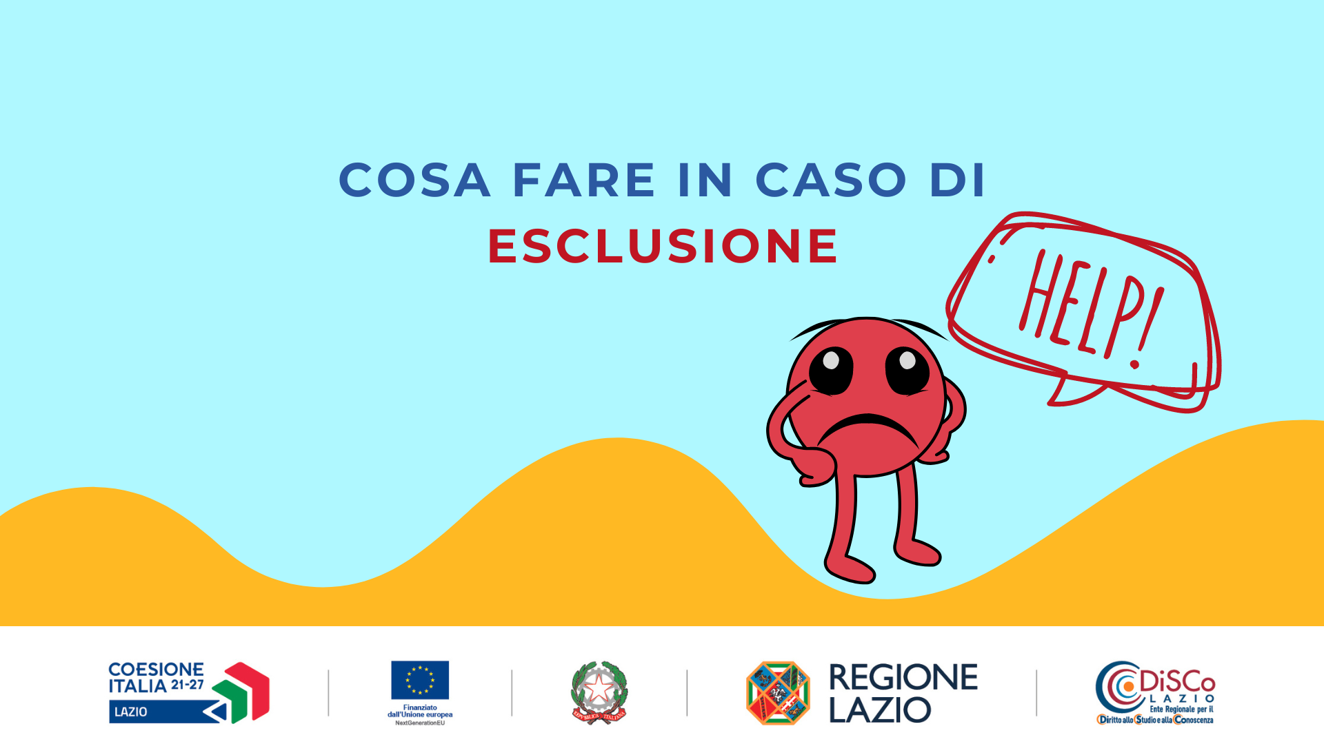 copertina - cosa fare in caso di esclusione