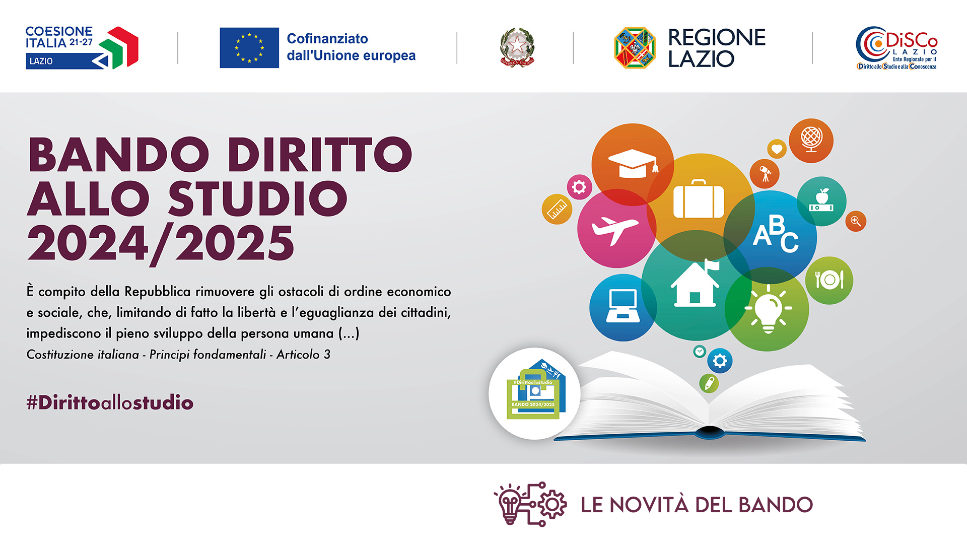 copertina tutorial Le novità del Bando